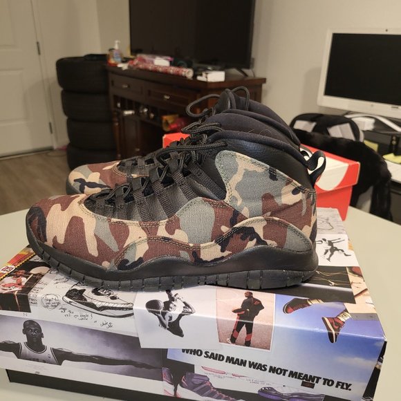Camo jordon retro 10 main image 4